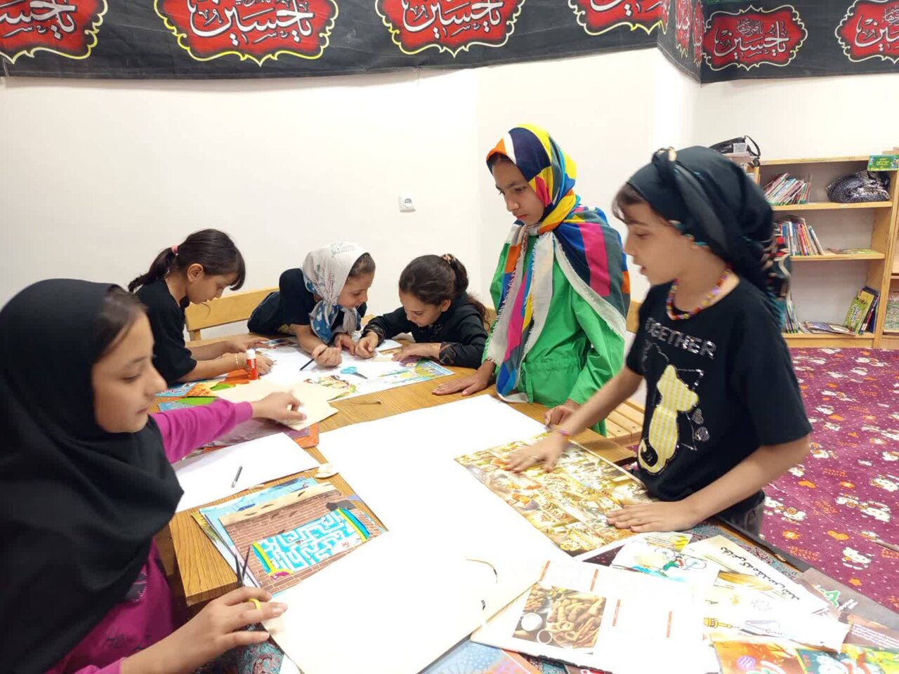 کتابخانه عاصم آسفیج شهرستان بهاباد؛ جایی که کتاب، بهانهای برای یادگیری و خلاقیت است