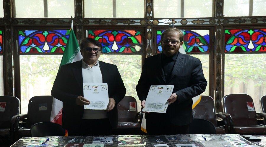 امضای تفاهم‌نامه‌ همکاری میان اداره‌کل کتابخانه‌های عمومی استان اردبیل و بنیاد ایران‌شناسی استان