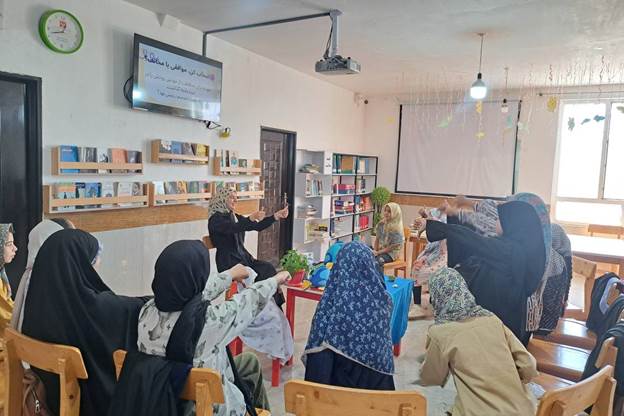 کودکان ابویسان با مفهوم فقدان از دریچه کتاب آشنا شدند
