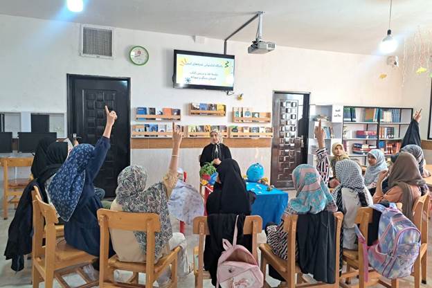 کودکان ابویسان با مفهوم فقدان از دریچه کتاب آشنا شدند