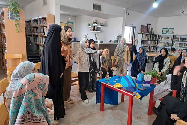 کودکان ابویسان با مفهوم فقدان از دریچه کتاب آشنا شدند