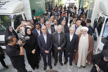 آیین راه‌اندازی ۴ دستگاه خودروی کتابخانه عمومی سیار