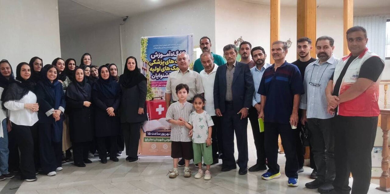 کارگاه آموزشی «فوریت‌های پزشکی و کمک‌های اولیه ویژه ناشنوایان» در کتابخانه شهیدان نجاریان بابل