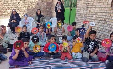 فستیوال «رنگ و سفال» در کتابخانه صاحب‌الزمان (عج) پهنایی برگزار شد