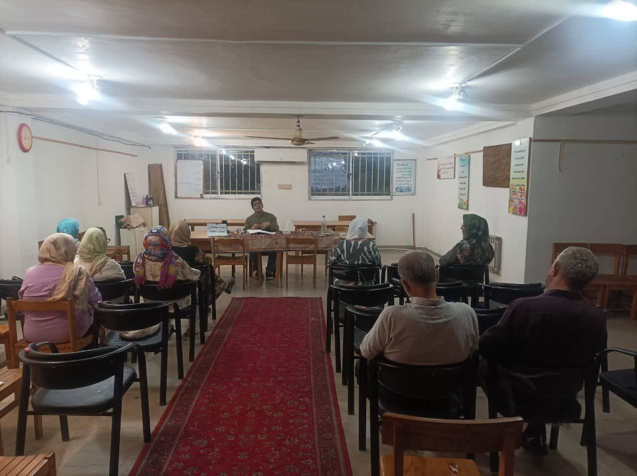 نشست خوانش و بررسی «کیمیای سعادت» در کتابخانه شهید صالحی بابلسر برگزار شد