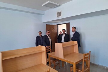 بازدید دستیار دبیرکل از کتابخانه‌های استان ایلام