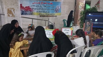 برپایی غرفه فرهنگی و ترویجی اداره کتابخانه‌های عمومی شهرستان لالی
