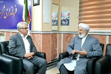 مدیرکل کتابخانه‌های عمومی گلستان با فرماندار ترکمن دیدار و گفت‌وگو کرد