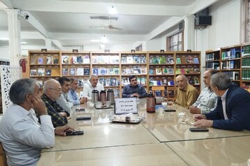 محفل ادبی کتابخانه زنده‌یاد فرامرز ناوی شهرستان سبزوار