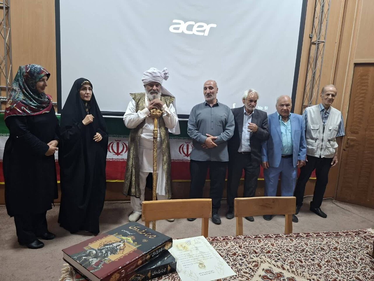 آیین اختتامیه شاهنامه‌خوانی در کتابخانه امام جعفر صادق (ع) پاکدشت