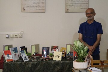 برپایی نمایشگاه آثار حسن شکیب‌زاده در کتابخانه علامه رفیعی قزوین