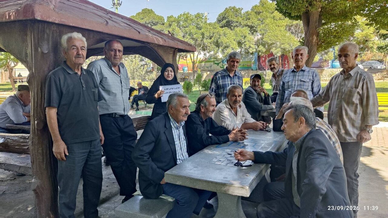 جمع‌خوانی «سلام بر ابراهیم» در پارک شهید رجایی آبیک برگزار شد