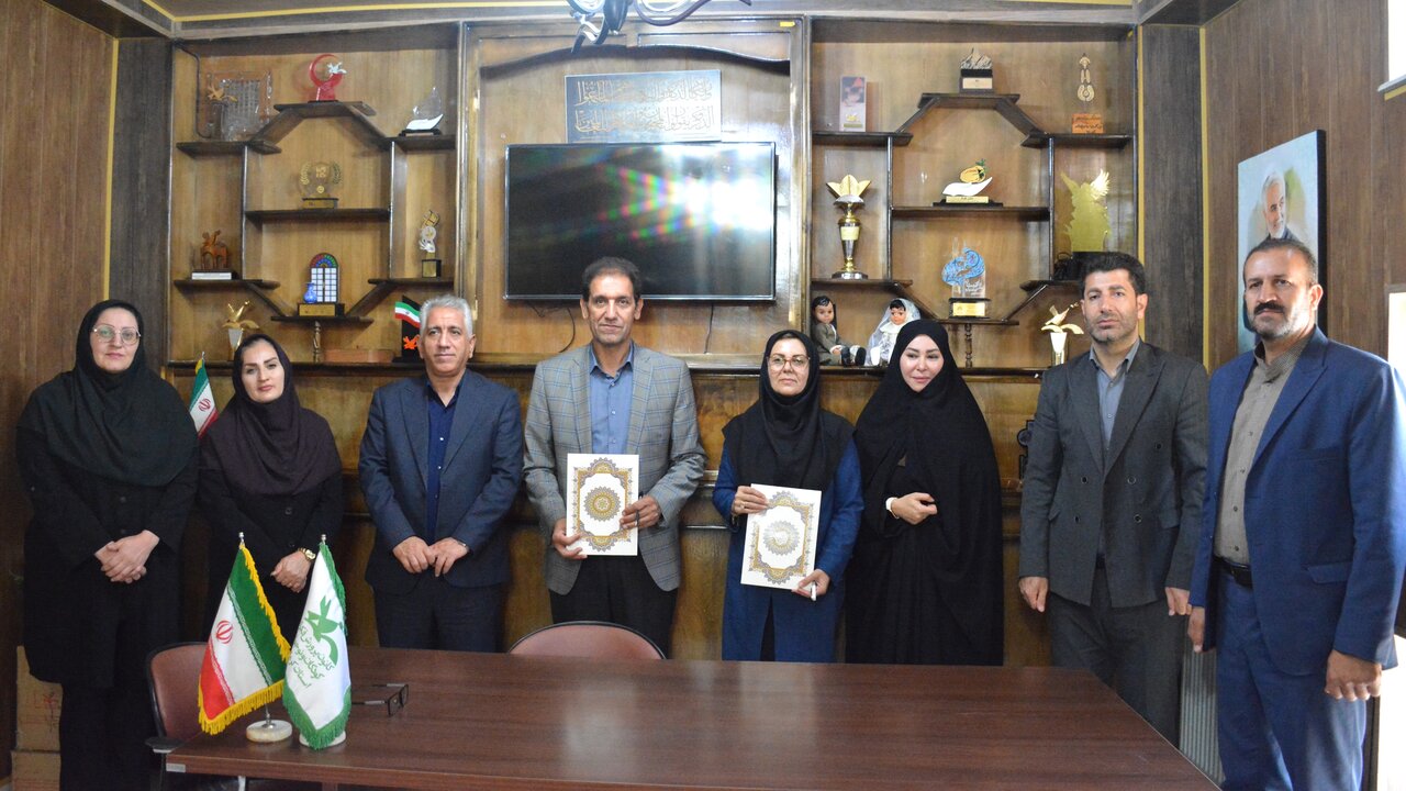 تفاهم‌نامه همکاری کتابخانه‌های عمومی و کانون پرورش فکری کودکان و نوجوانان کرمانشاه امضا شد