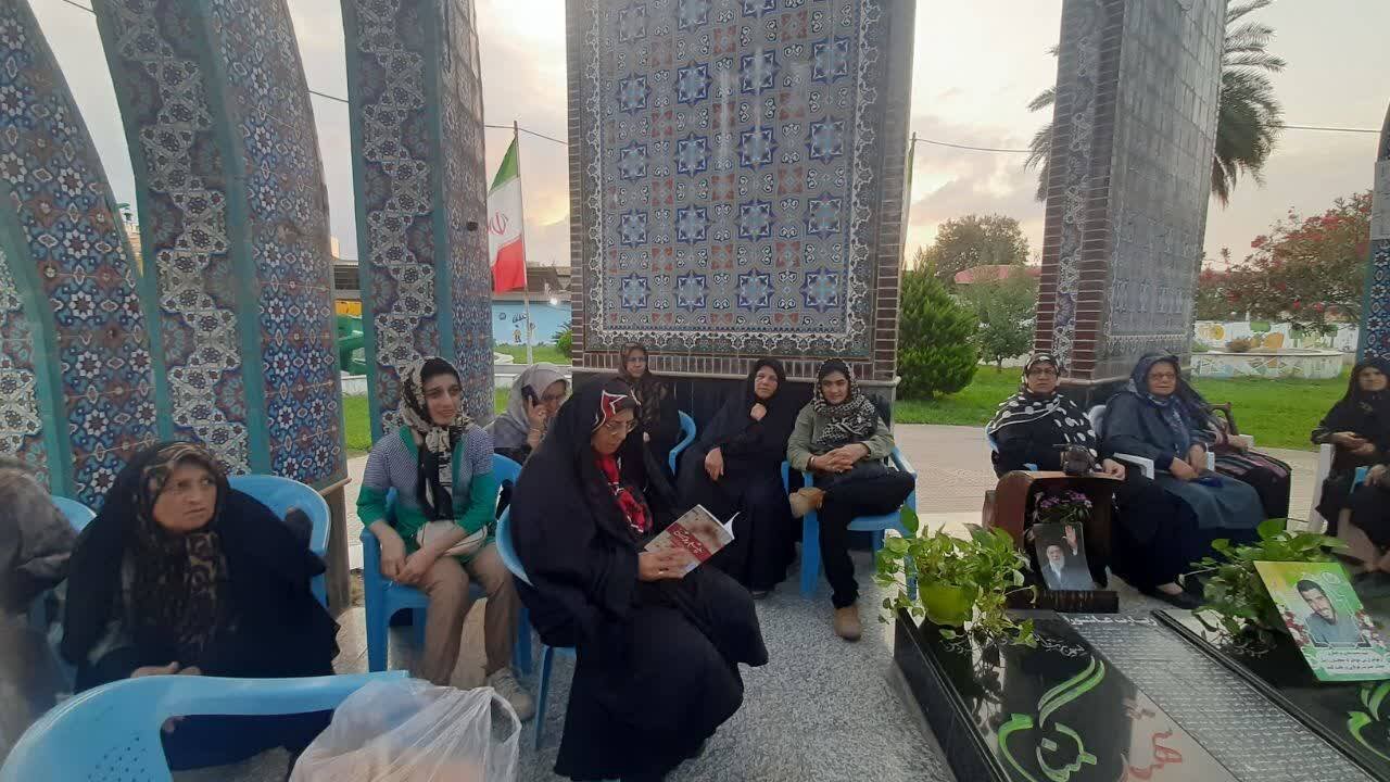 پارک شهدای گمنام شهرستان جویبار میزبان ویژه‌برنامه «روایت‌های زنانه» شد