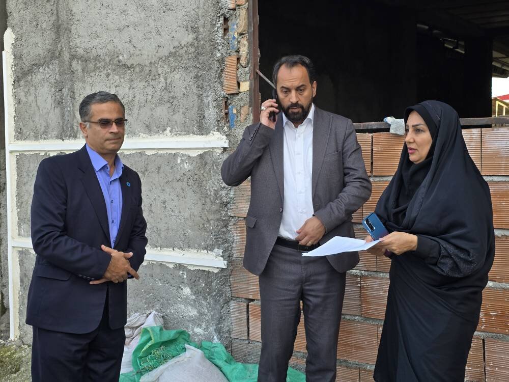 کشوری و فلاح کردآبادی از پروژه افزایش بنای کتابخانه شهید کشوری سیمرغ بازدید کردند