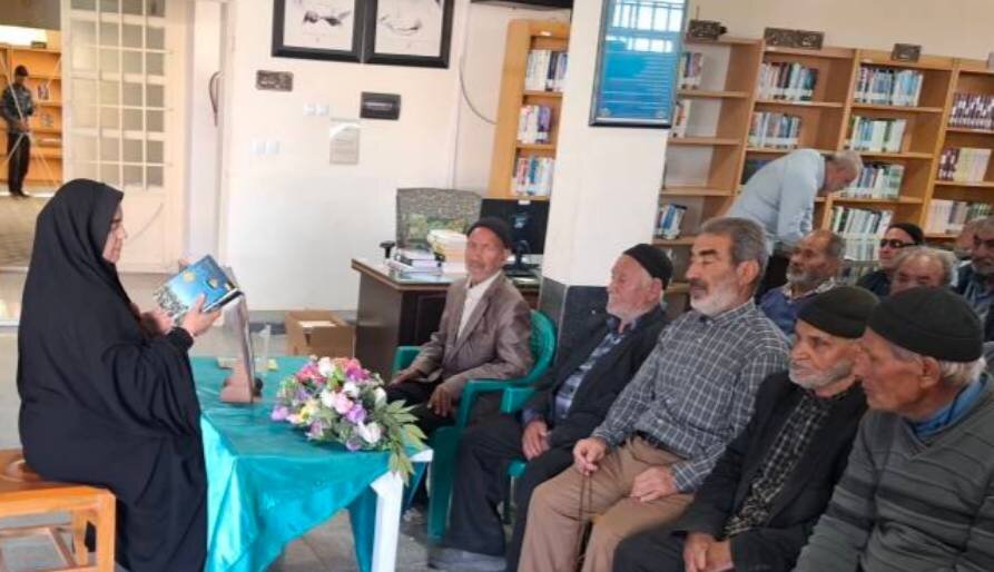 خاطرهگویی از شهید ابراهیم چهرهدوست در کتابخانه رسالت شیرینسو