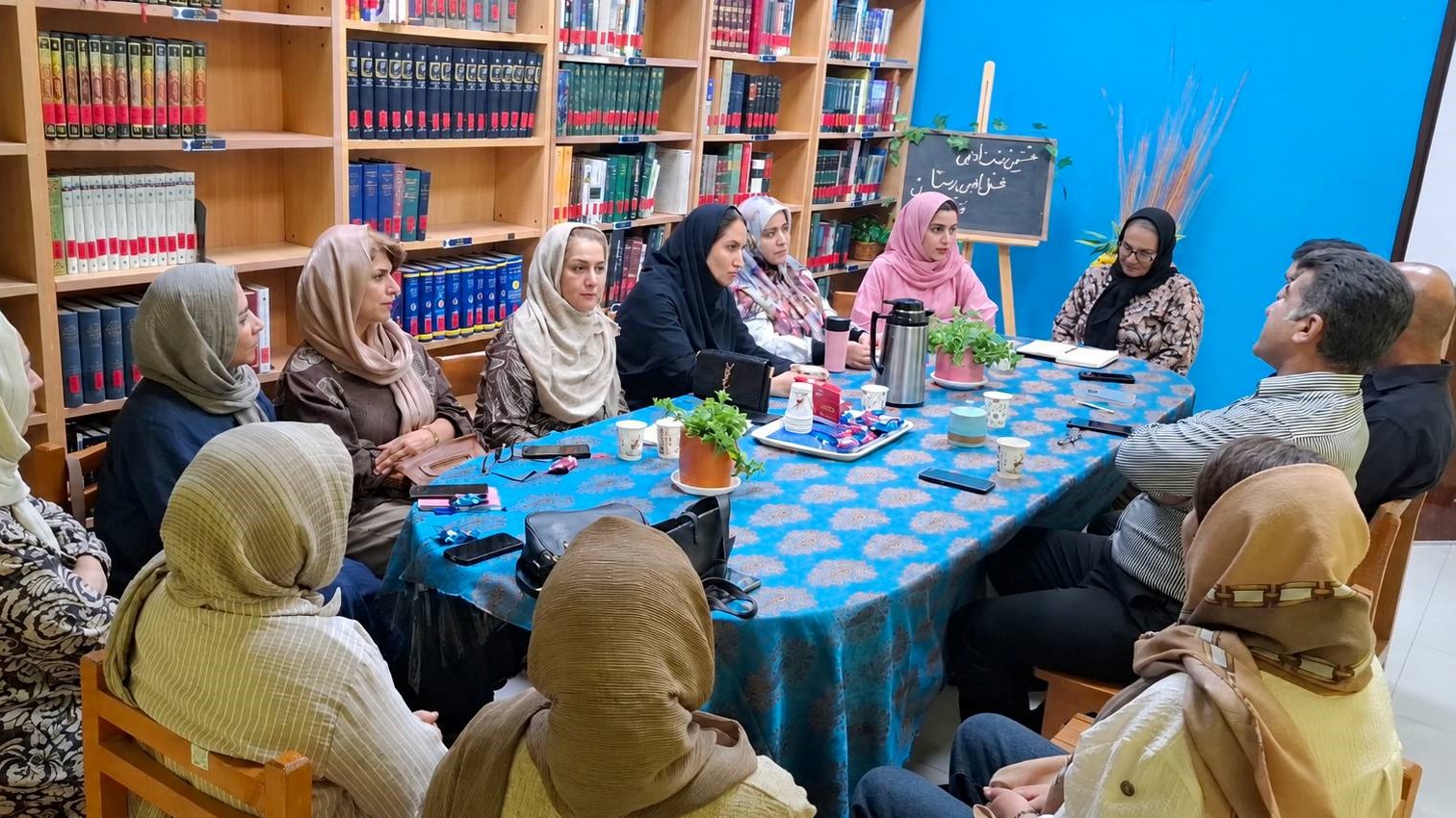 هشتمین نشست ادبی «رستا» در کتابخانه امیرکبیر بندر ماهشهر برگزار شد