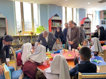 گزارش تصویری/ جشن غنچه ها در کتابخانه مرکزی ارومیه