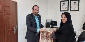آیین معارفه سرپرست اداره کتابخانه های عمومی شهرستان رباط کریم 