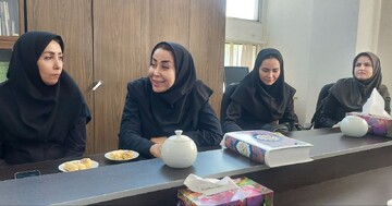 آیین معارفه سرپرست اداره کتابخانه های عمومی شهرستان رباط کریم 
