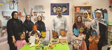 دوشنبه‌های کودکانه در کتابخانه شهدای امامی امین شهرستان پیشوا