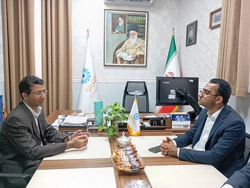 دیدار سرپرست کتابخانه ها با فرماندار مهرستان