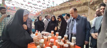 نمایشگاه کسب و کارهای خانگی بانوان کارآفرین در کتابخانه عمومی شهدای کیگا