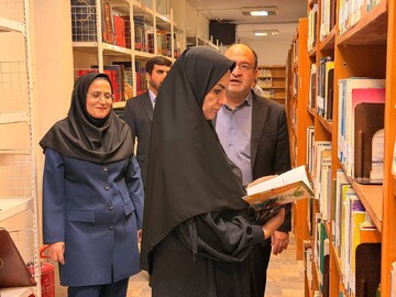 بازدید دبیرکل نهاد از کتابخانه عمومی حضرت ولیعصر (عج) تبریز