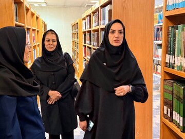 بازدید دبیرکل نهاد از کتابخانه عمومی حضرت ولیعصر (عج) تبریز