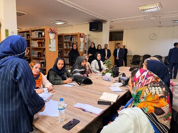 بازدید دبیرکل نهاد از کتابخانه عمومی حضرت ولیعصر (عج) تبریز