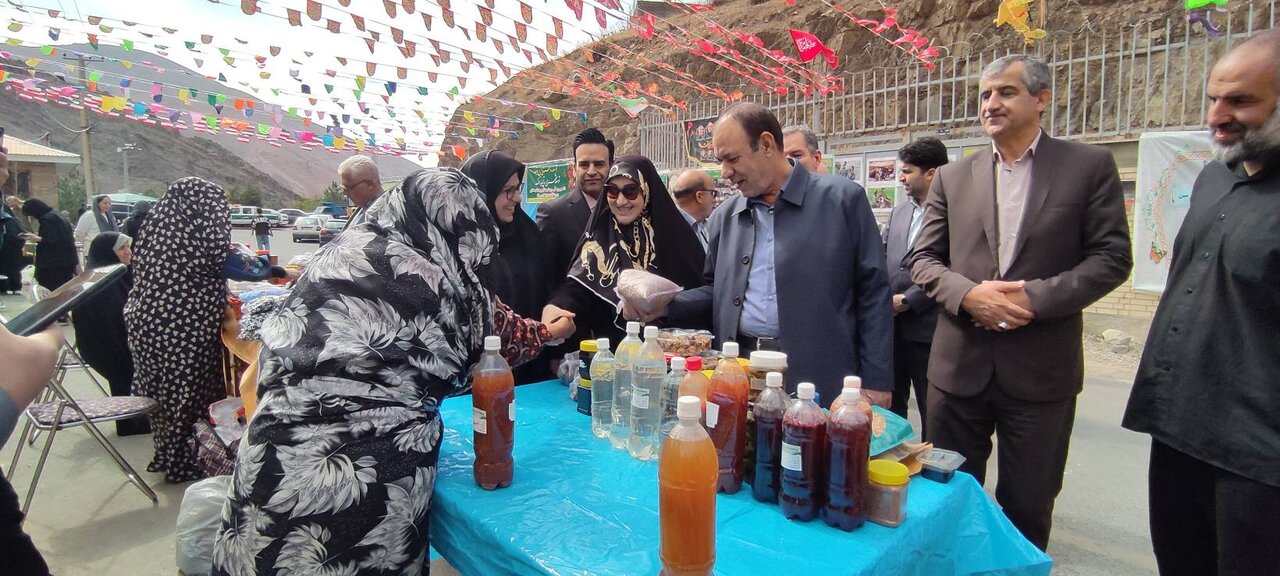نمایشگاه کسب و کارهای خانگی در کتابخانه عمومی شهدای کیگا