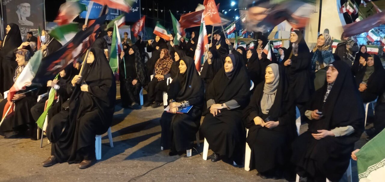 فلاح کردآبادی در اجتماع شبانه مردمی سوادکوه شمالی سخنرانی کرد