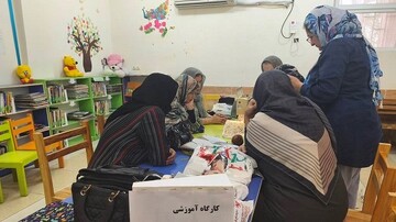 کارگاه تخصصی «دوخت لوازم ضروری مدرسه»