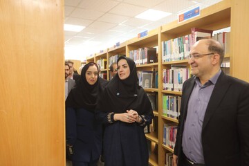 بازگشایی کتابخانه عمومی شهید مطهری اسکو