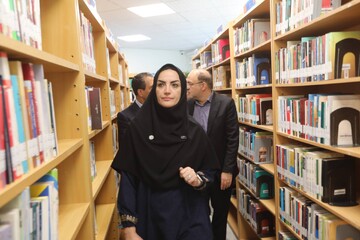 بازگشایی کتابخانه عمومی شهید مطهری اسکو