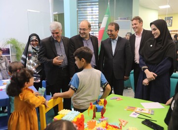 بازگشایی کتابخانه عمومی شهید مطهری اسکو