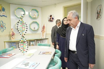 آیین بازگشایی کتابخانه عمومی شهید مدرس شهرستان بناب