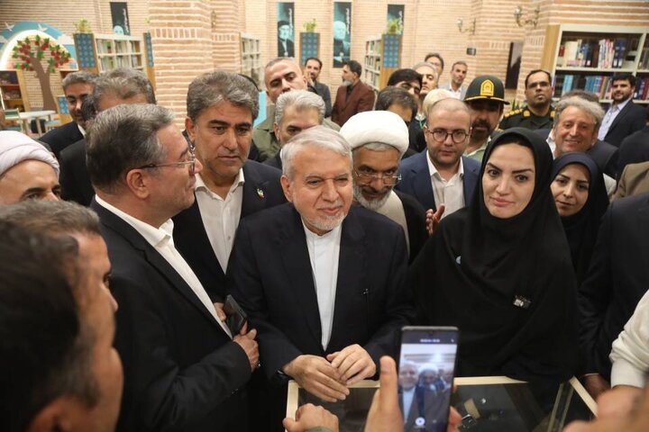 آیین افتتاح کتابخانه «استاد دکتر محمدعلی موحد»