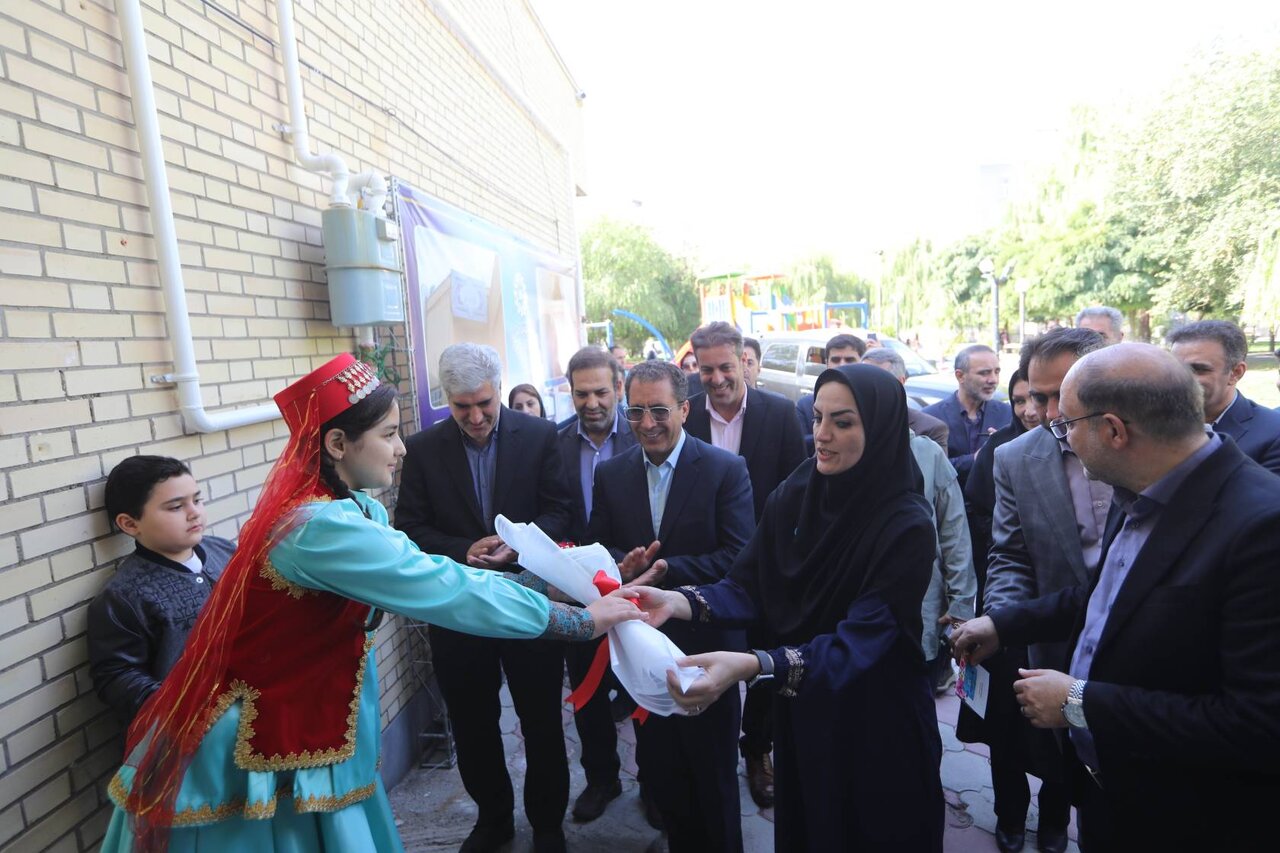آیین بازگشایی کتابخانه عمومی شهید مطهری اسکو