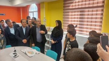 آیین افتتاح کتابخانه عمومی فرهیختگان روستای تازه قلعه ملکان