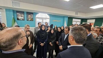 آیین افتتاح کتابخانه عمومی فرهیختگان روستای تازه قلعه ملکان