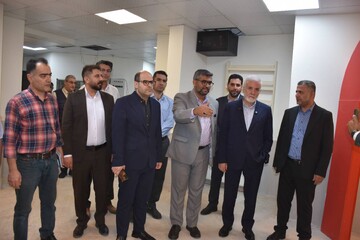 بازدید شهردار شیراز و مدیرکل کتابخانه‌های عمومی فارس از مراحل پایانی تکمیل پروژه کتابخانه عمومی فرشتگان میناب