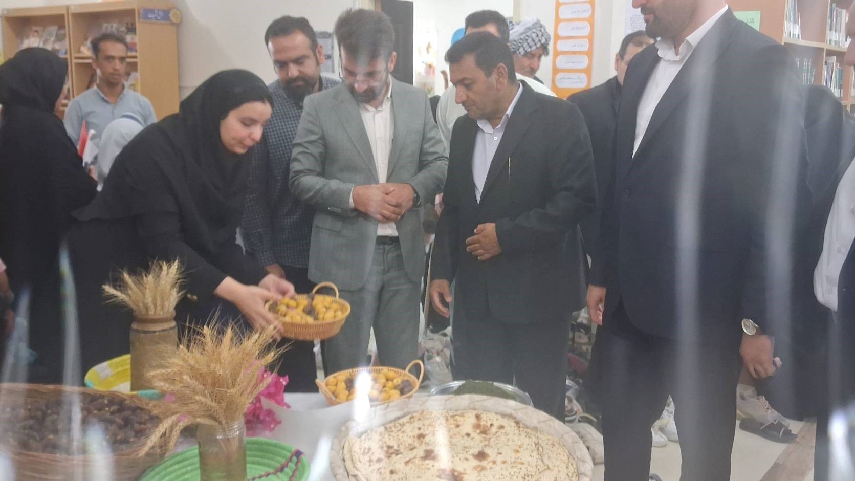 برپایی نمایشگاه توانمندی‌های روستایی و عشایری در روستای صلیعه