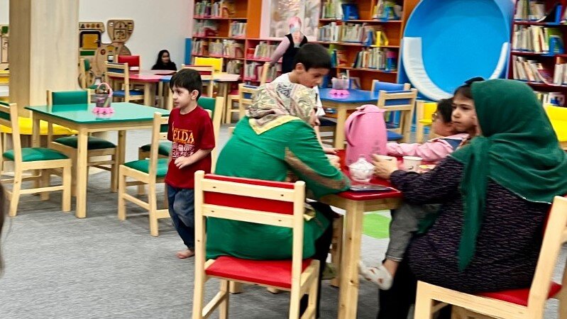 «ماجراجویی در سرزمین کتاب»؛ پیوند نسل نو با دنیای قصه‌ها در کتابخانه مرکزی خوزستان