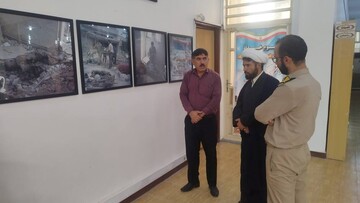 بازدید از کتابخانه عمومی شهید شریف