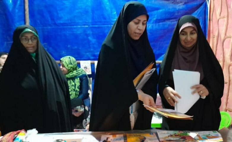 غرفه فرهنگی ترویج کتابخوانی ویژه کودکان در نوشهر برپا شد