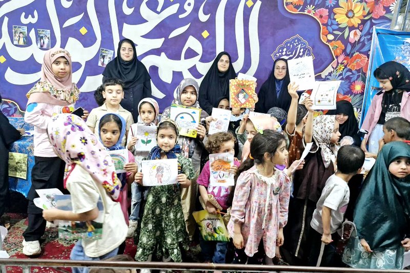 برپایی ایستگاه فرهنگی ویژه کودکان در تجمعات شبانه برازجان