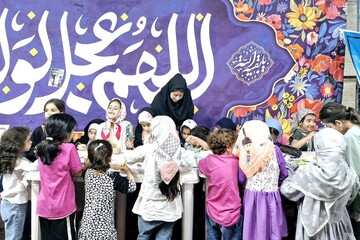 برپایی ایستگاه فرهنگی ویژه کودکان در تجمعات شبانه برازجان