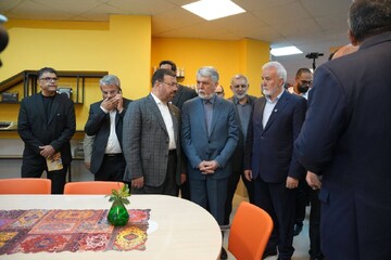 افتتاح کتابخانه فرشتگان میناب