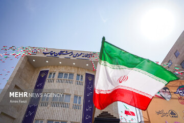 روایت تصویری خبرگزاری مهر از افتتاح کتابخانه عمومی «فرشتگان میناب»
